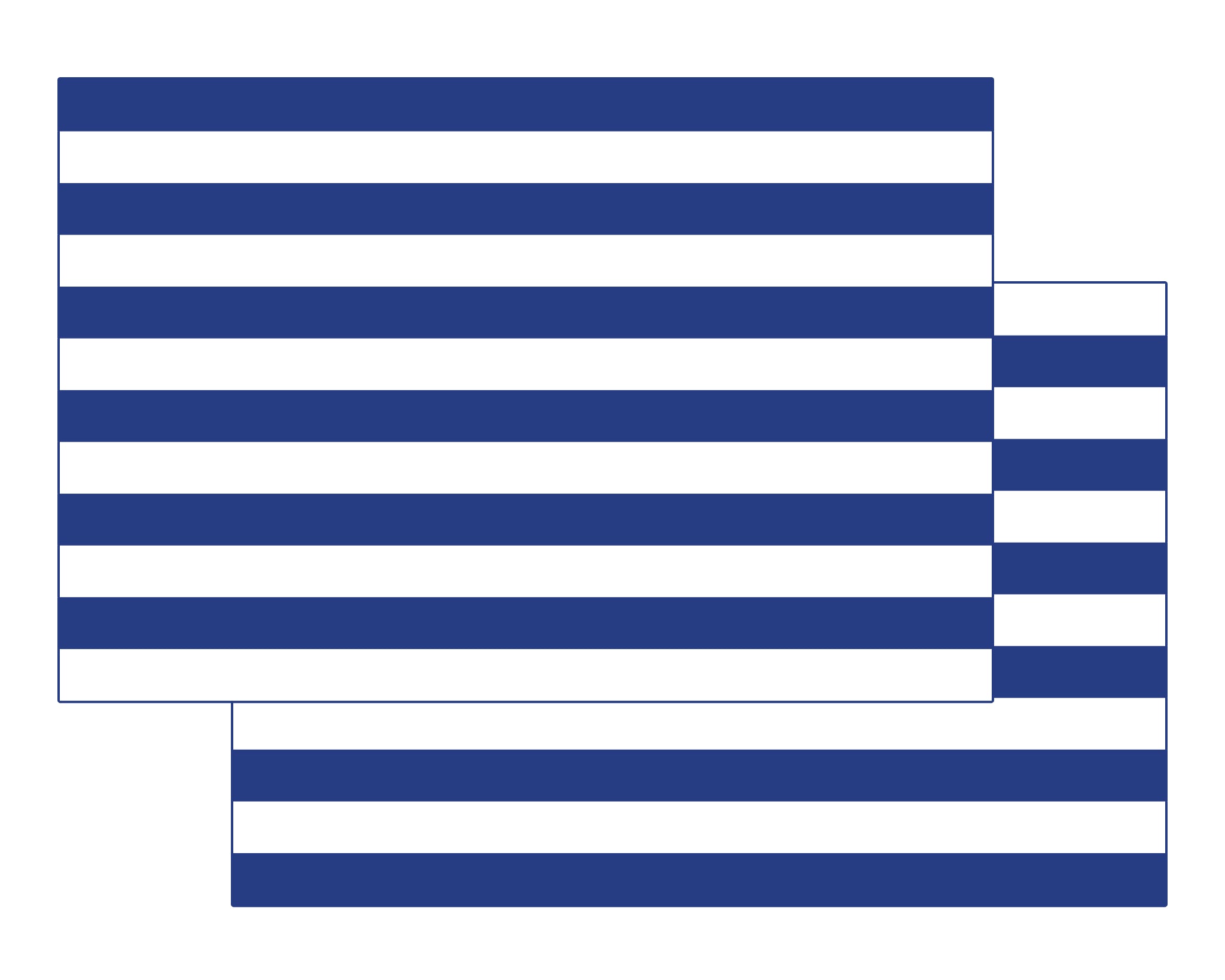 Outdoor Mat - Classic Stripes
