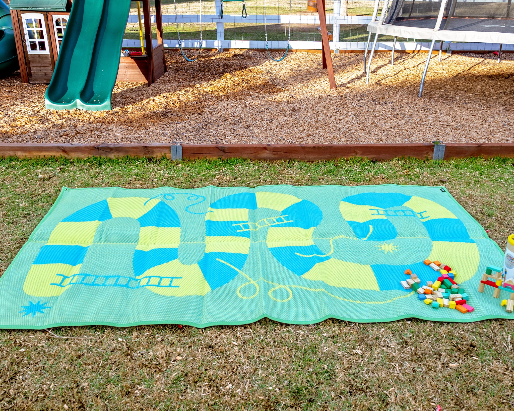 Outdoor Mat - Snakes & Ladders