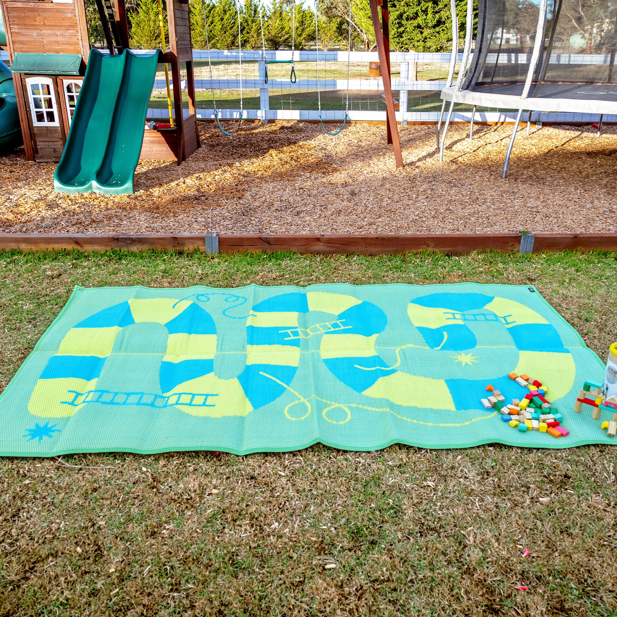 Outdoor Mat - Snakes & Ladders