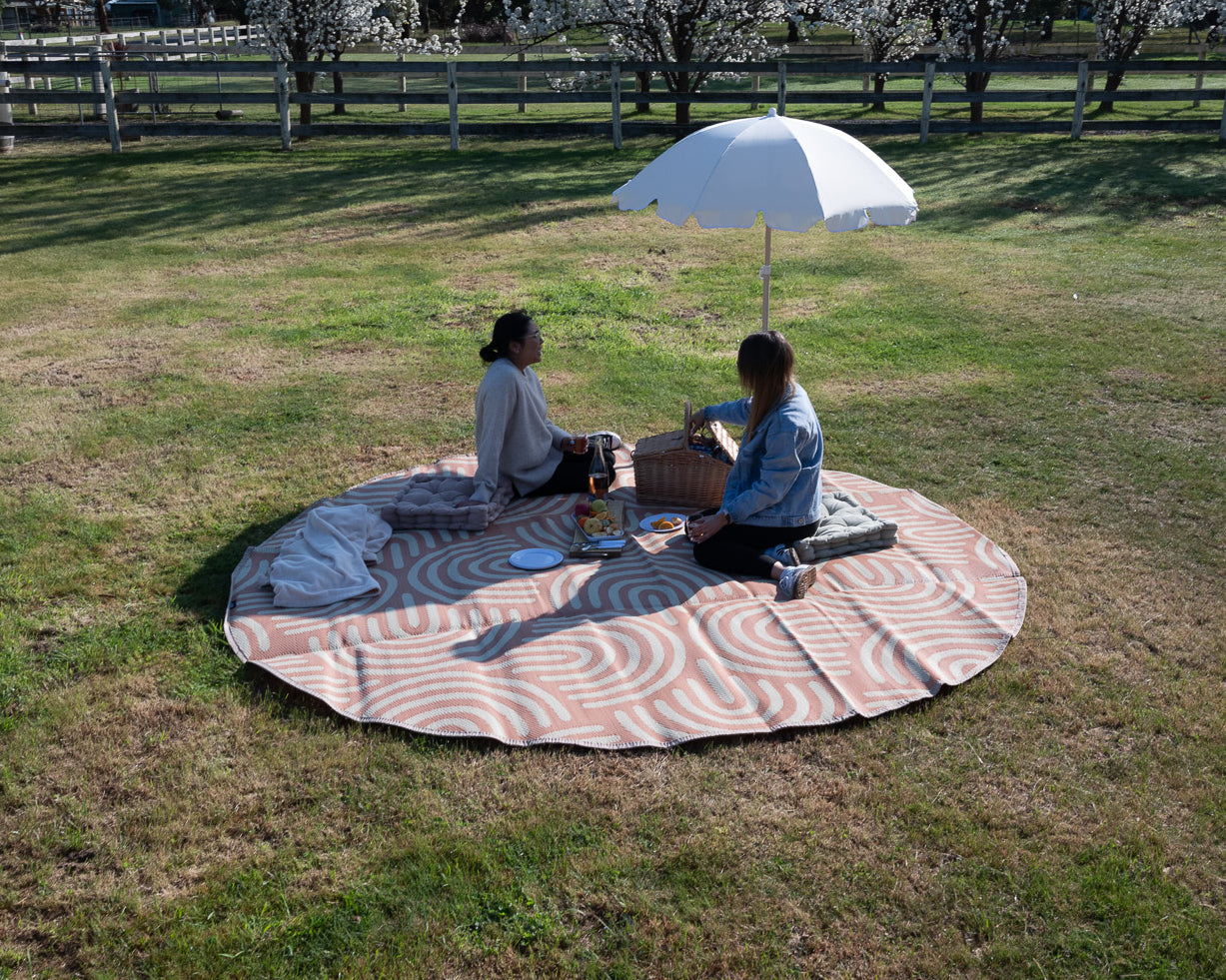 Outdoor Mat - Arches Round 3m x 3m (SECONDS)