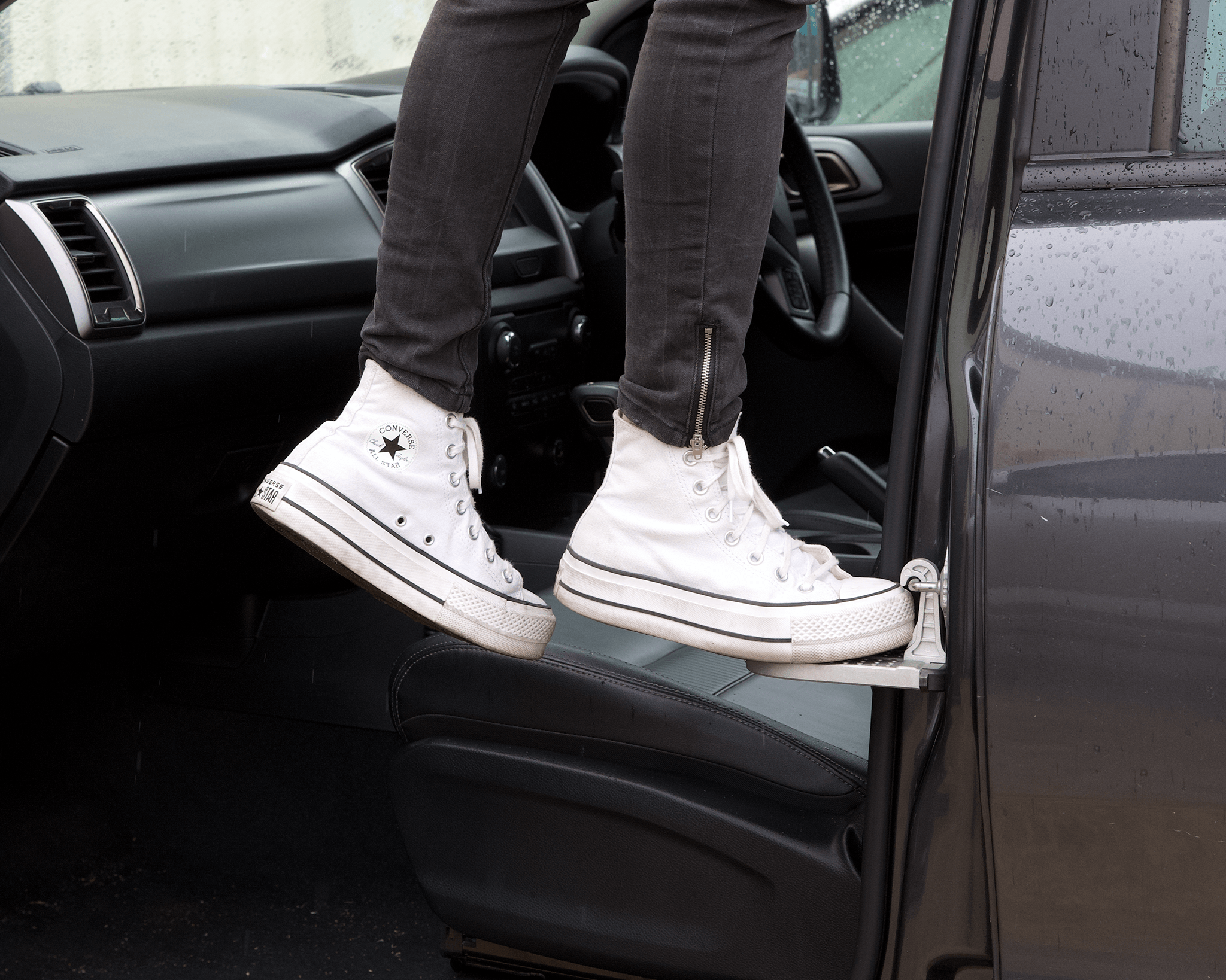 Car Door Folding Steps Set - Aussie Traveller