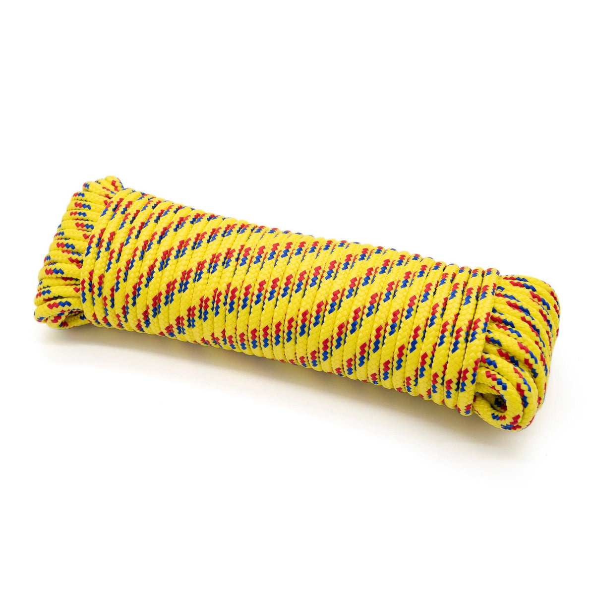 Utility Rope 6mm x 25m Yellow Affordable Camping Mats
