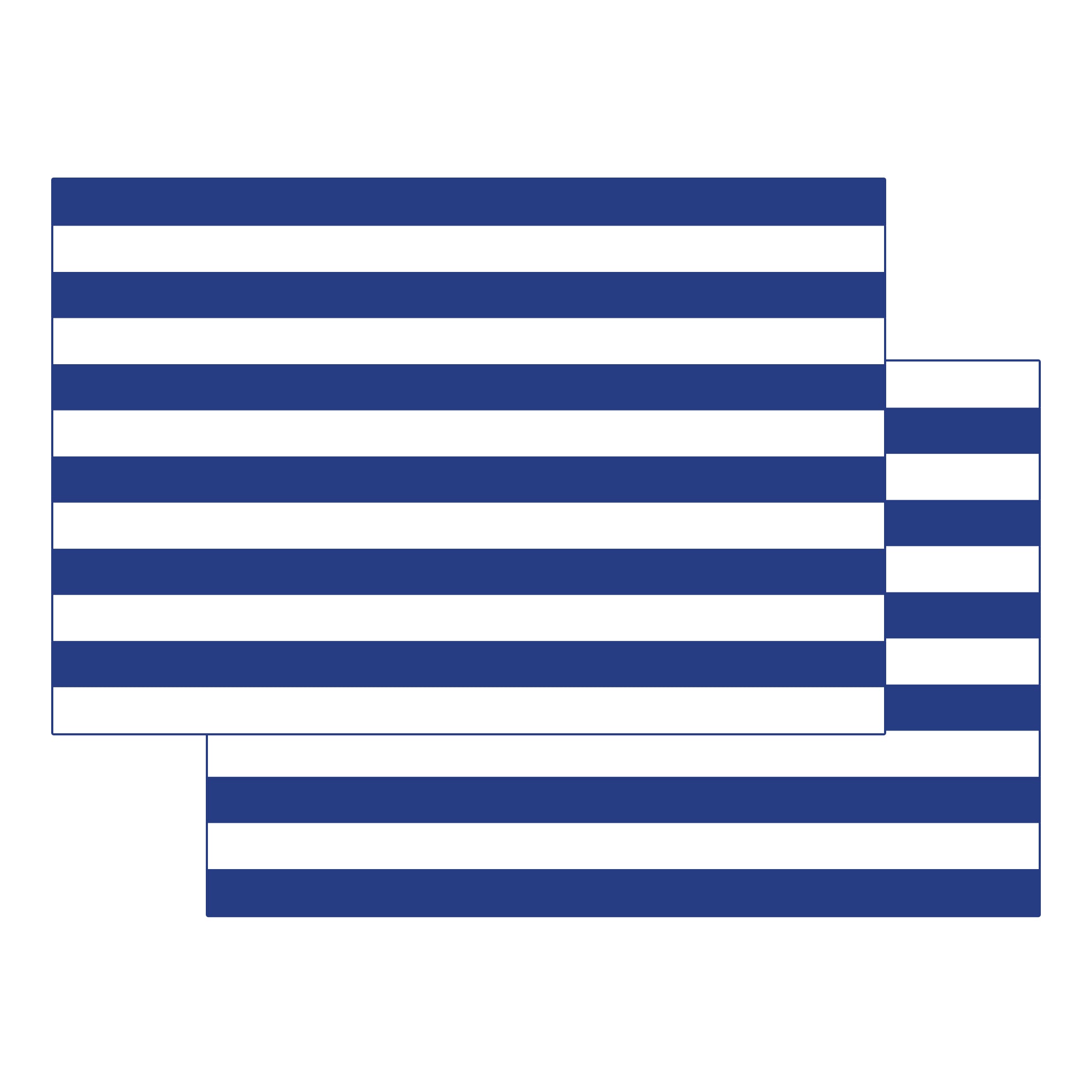 Outdoor Mat - Classic Stripes