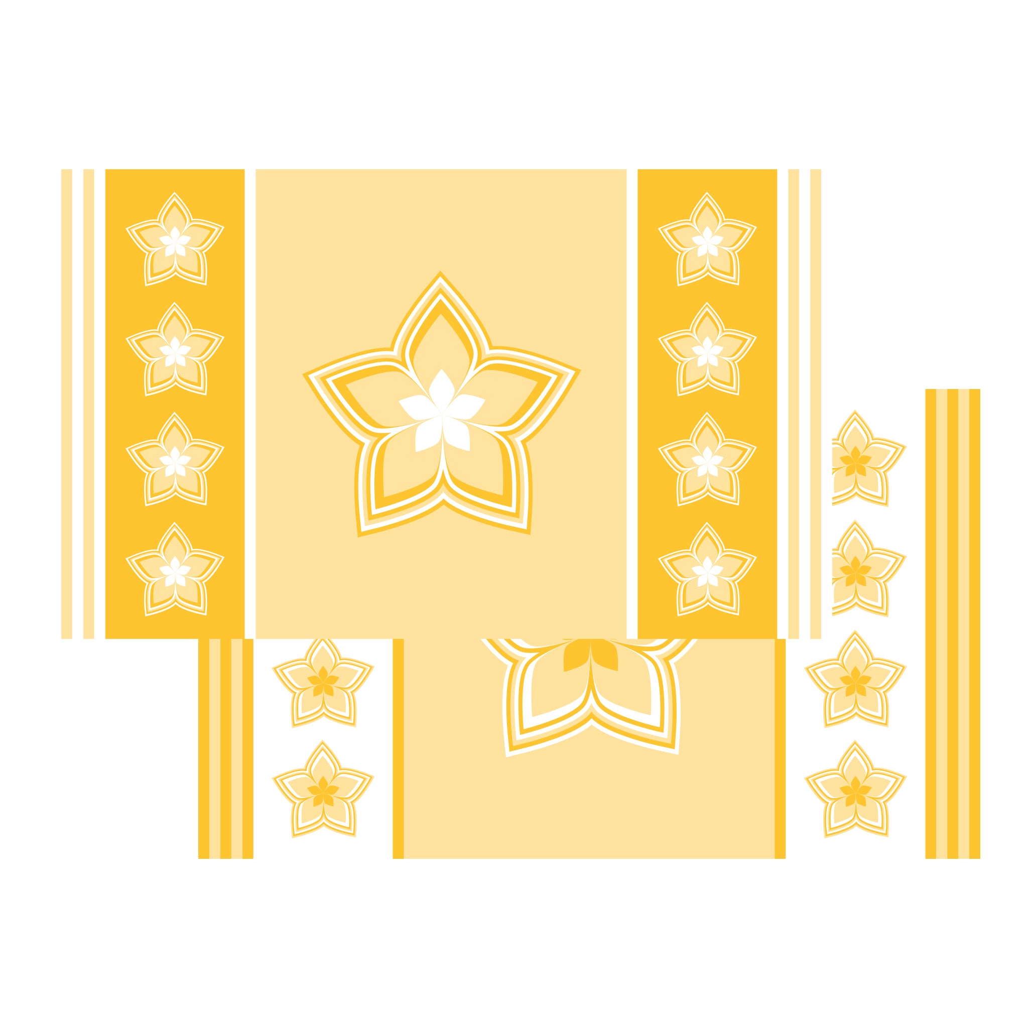 Outdoor Mat - Frangipani