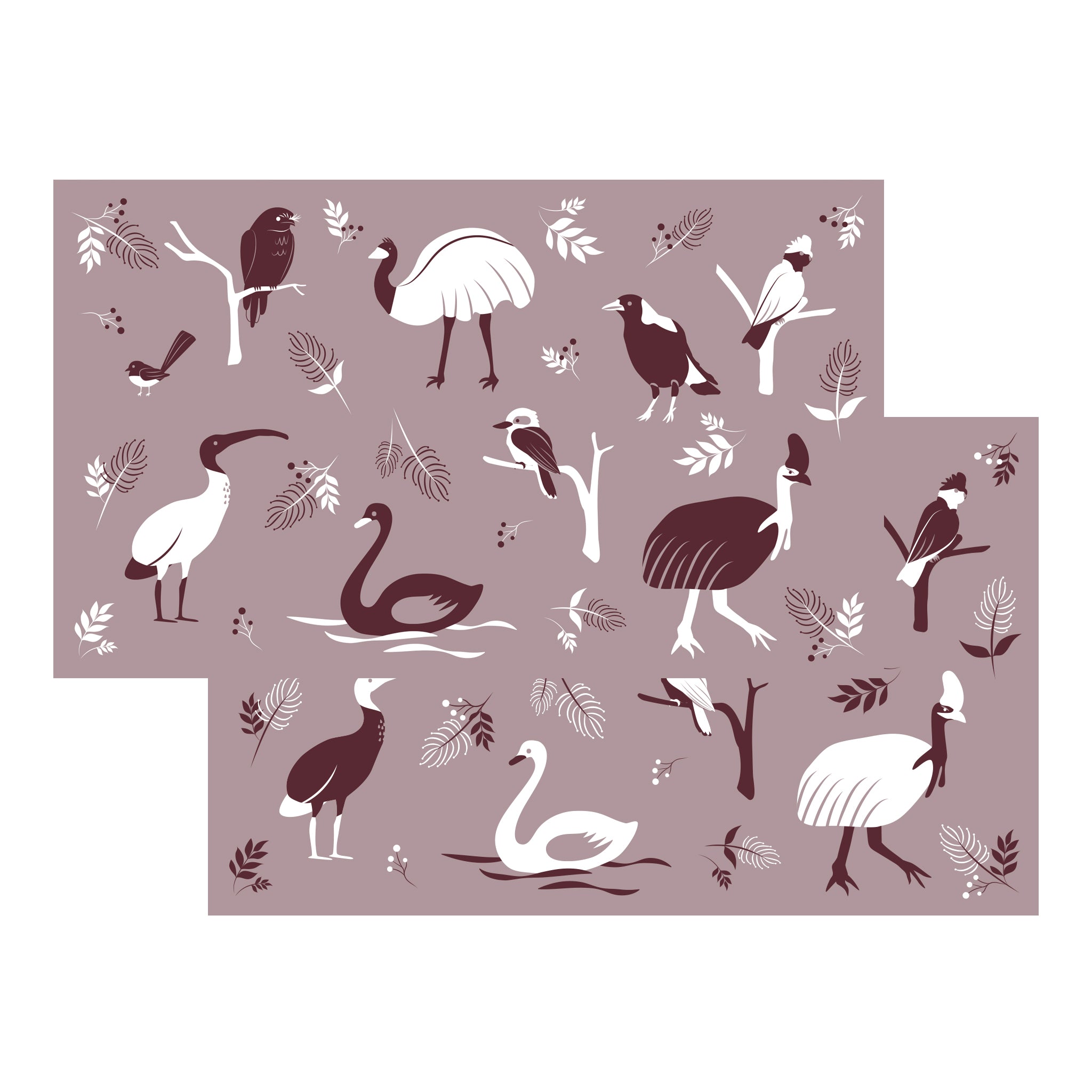 Outdoor Mat - Native Birds