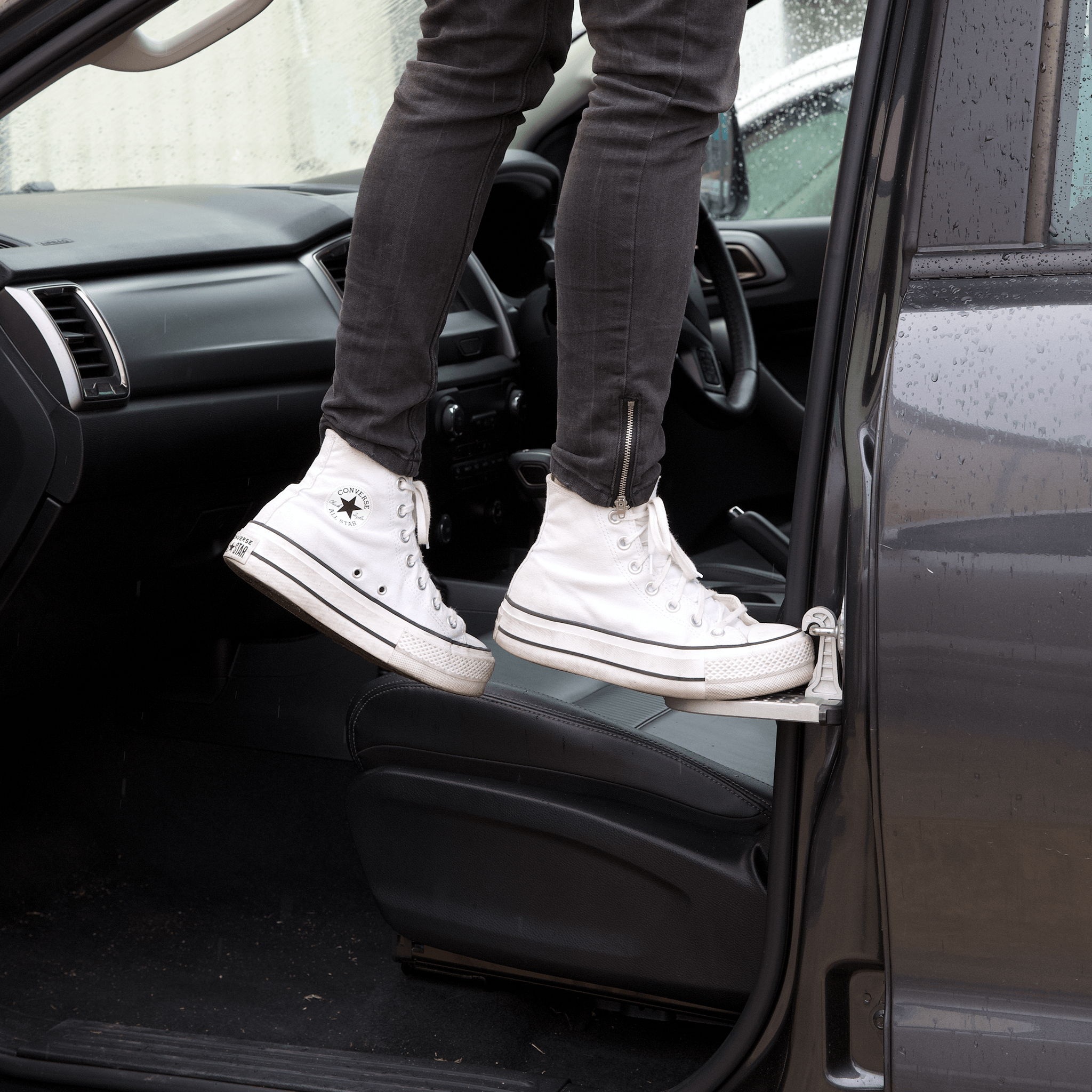 Car Door Folding Steps Set - Aussie Traveller