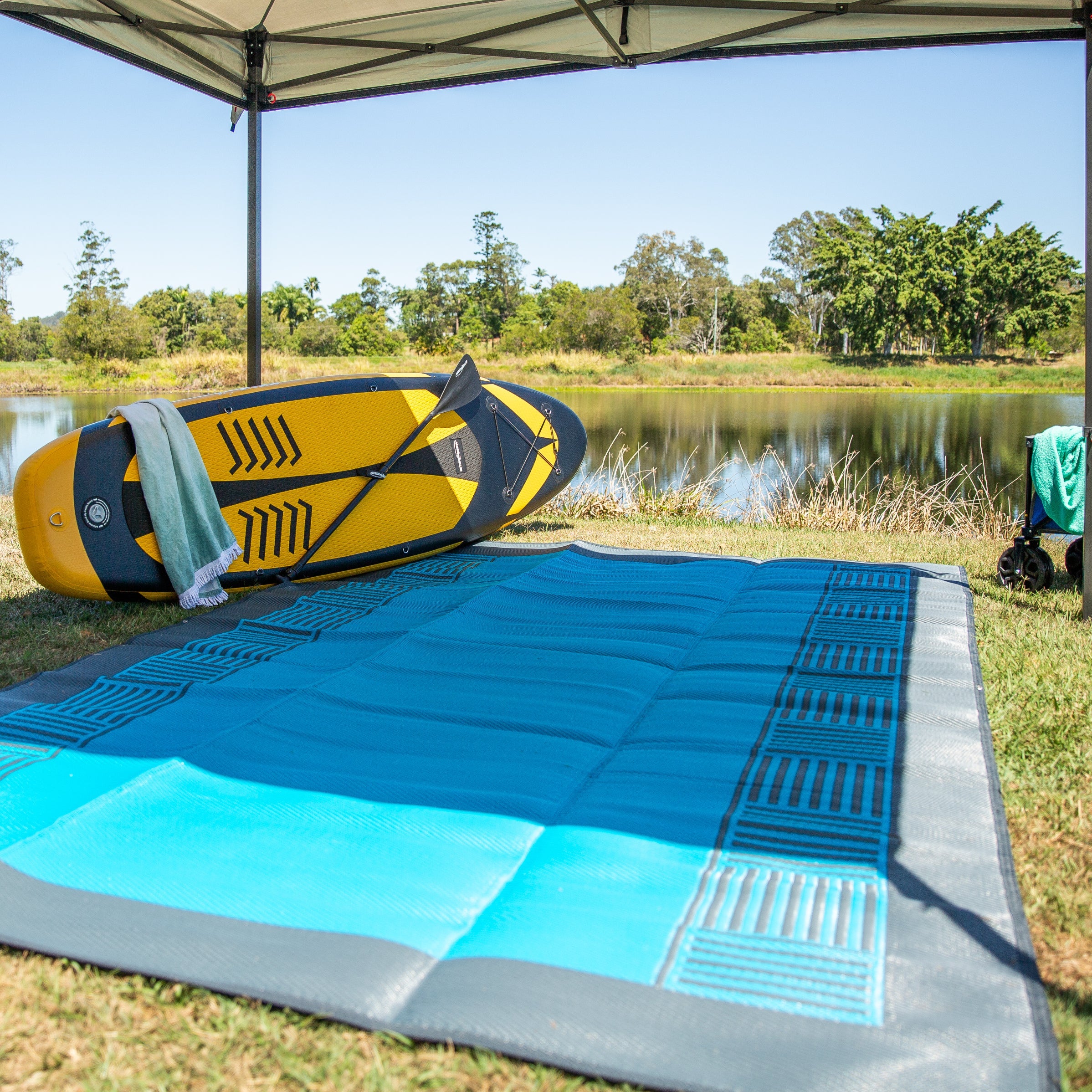 Outdoor matting deals for camping