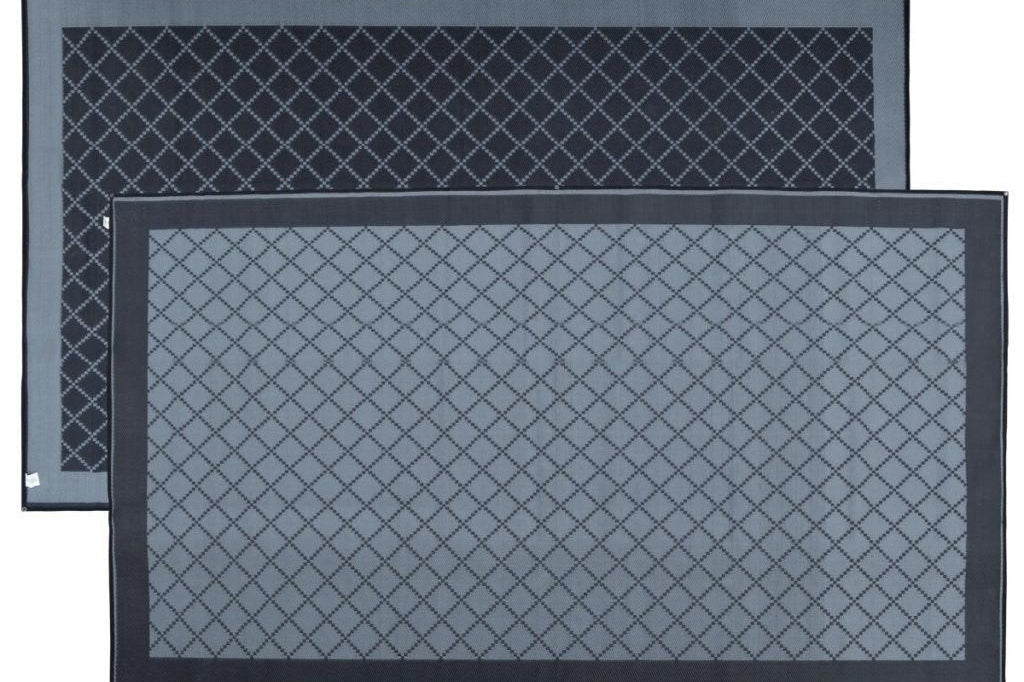 Annexe Mat - Crisscross Full Grey/Black - Xtend Outdoors