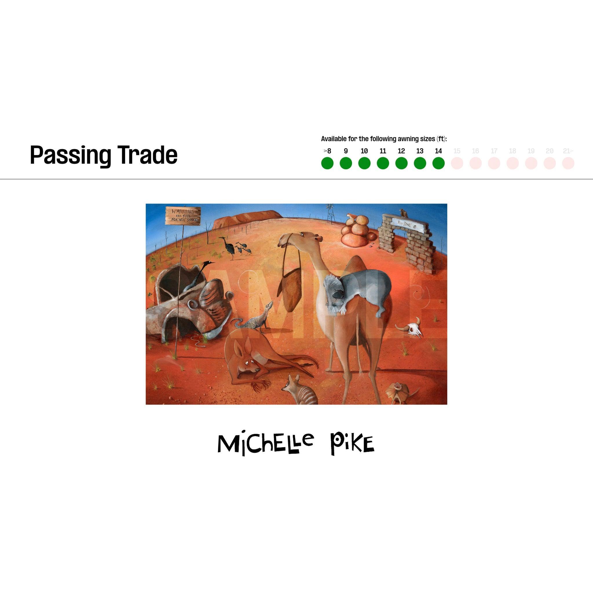 Long Side Art Shade Walls - Mural Art Edition - Xtend Outdoors